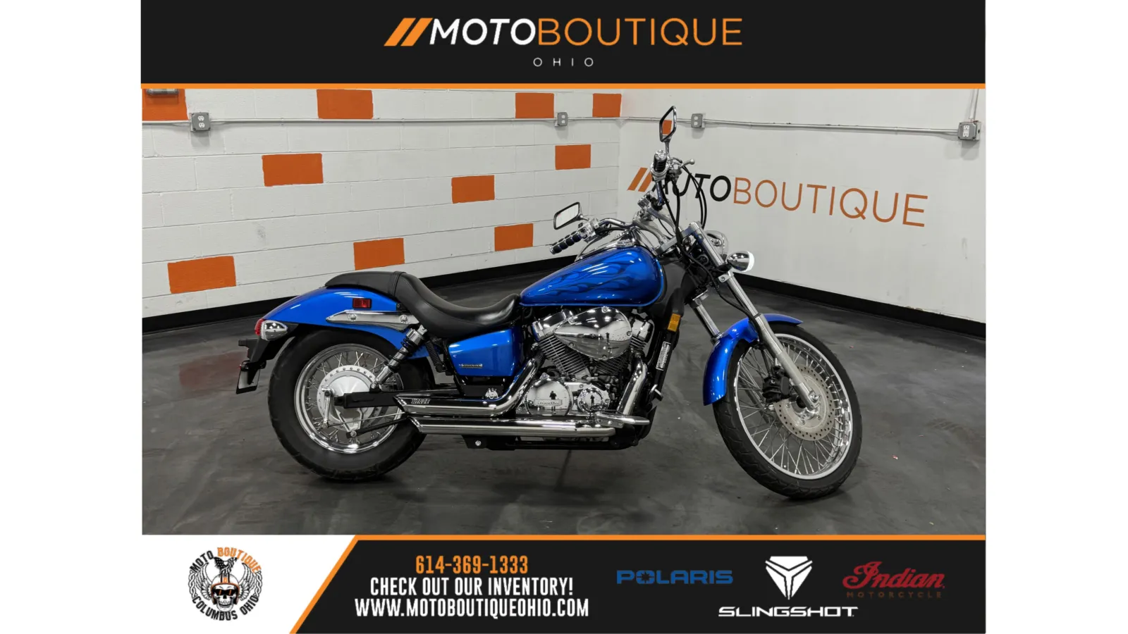 Blue 2013 HONDA SHADOW SPIRIT for sale in Columbus, OH