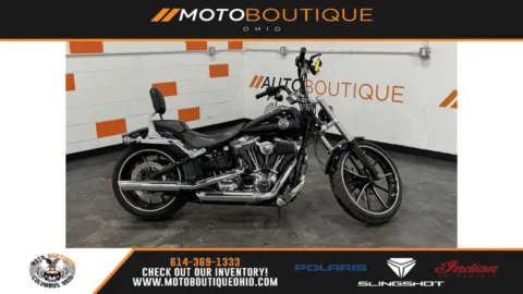 Black 2014 HARLEY DAVIDSON BREAKOUT FXSB for sale in Columbus, OH