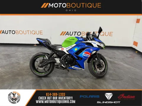 Blue 2022 KAWASAKI NINJA 650 for sale in Columbus, OH