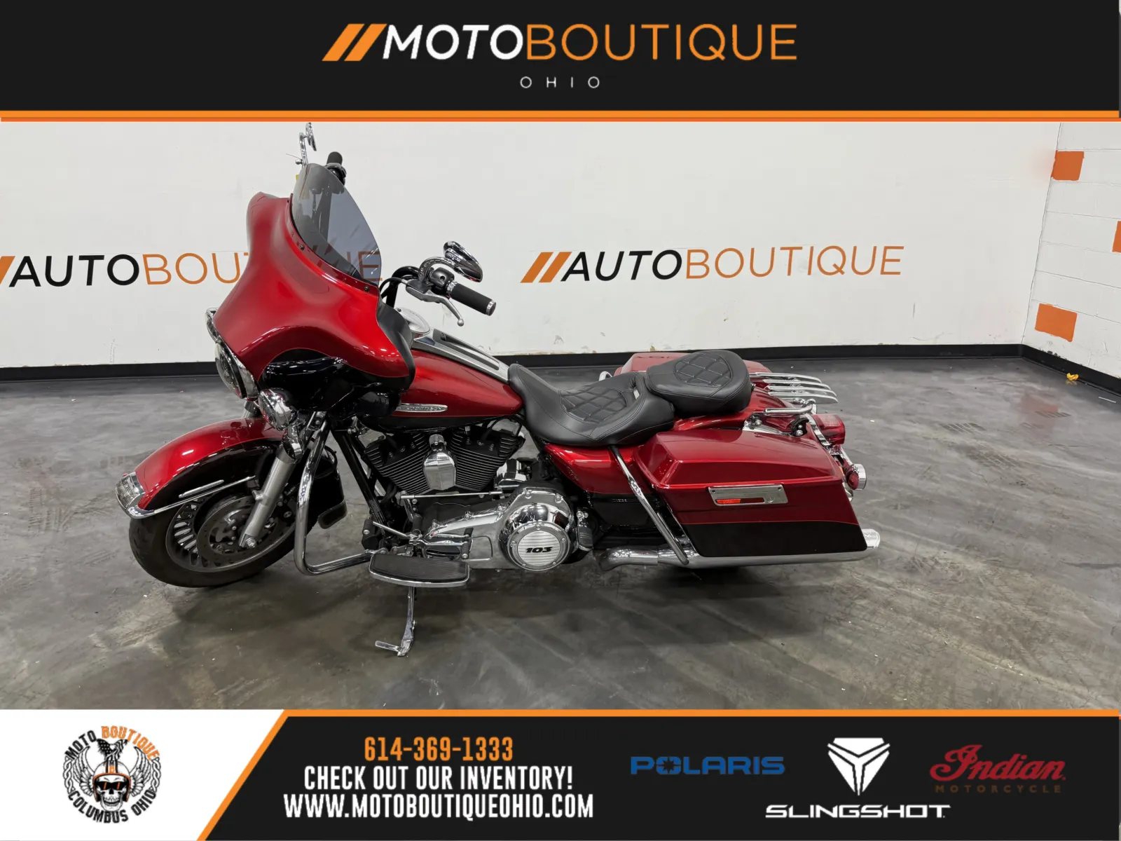 Red 2013 HARLEY DAVIDSON ULTRA LIMITED FLHTK for sale in Columbus, OH