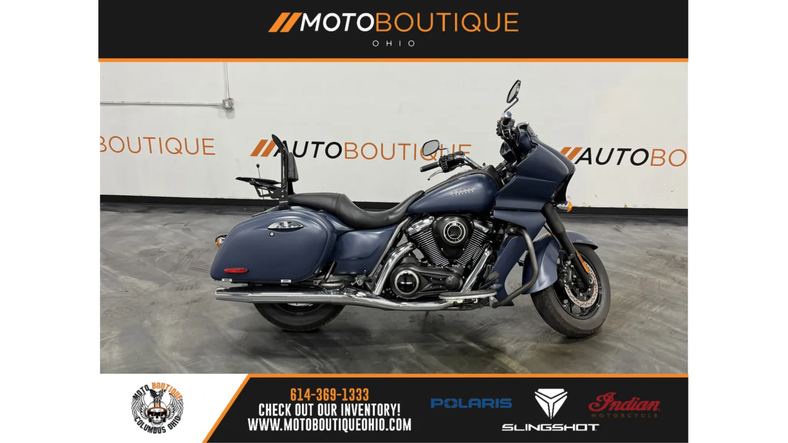 Blue 2024 KAWASAKI VULCAN 1700 VAQUERO for sale in Columbus, OH