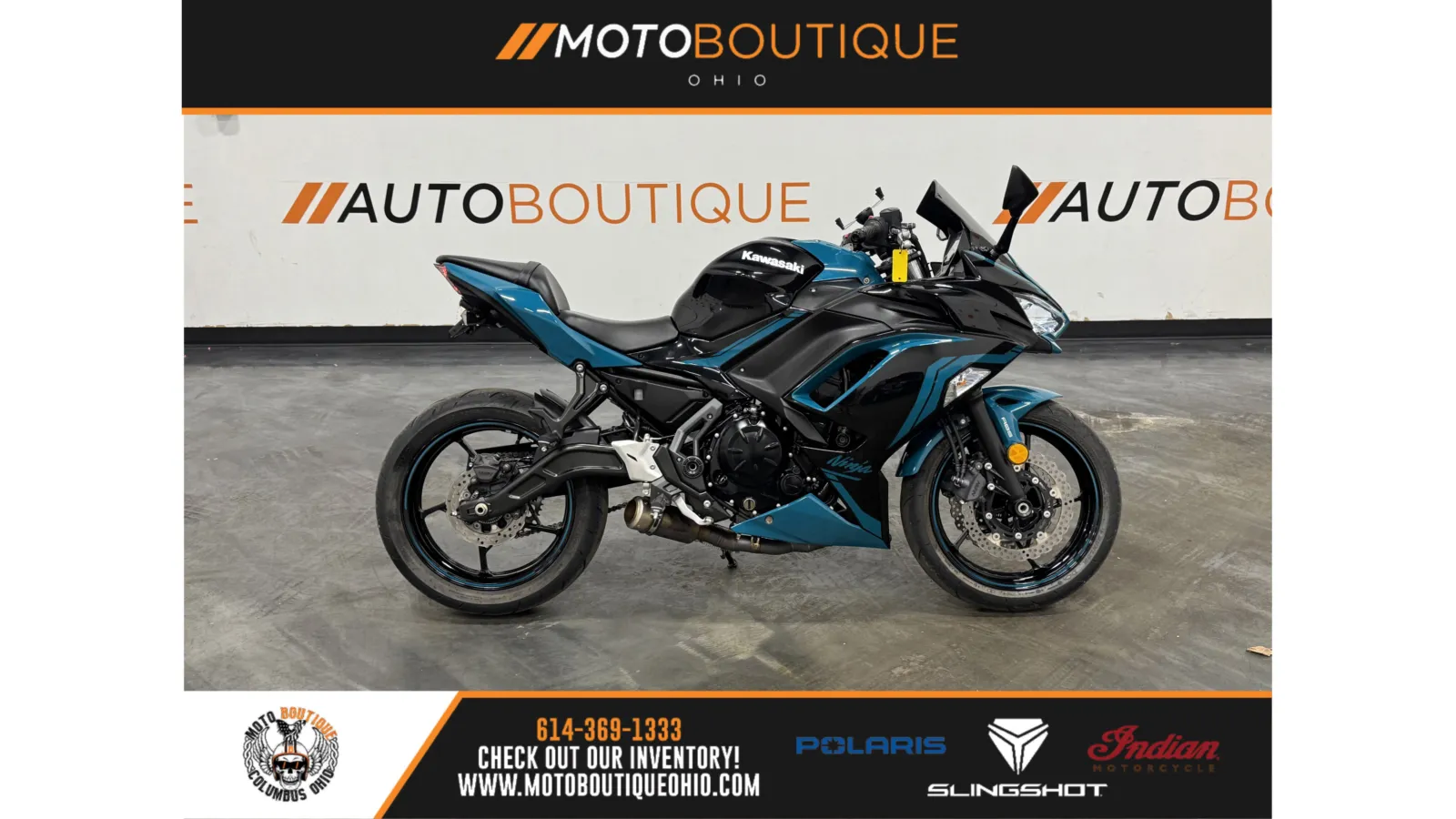 Blue 2021 KAWASAKI NINJA 650 ABS for sale in Columbus, OH
