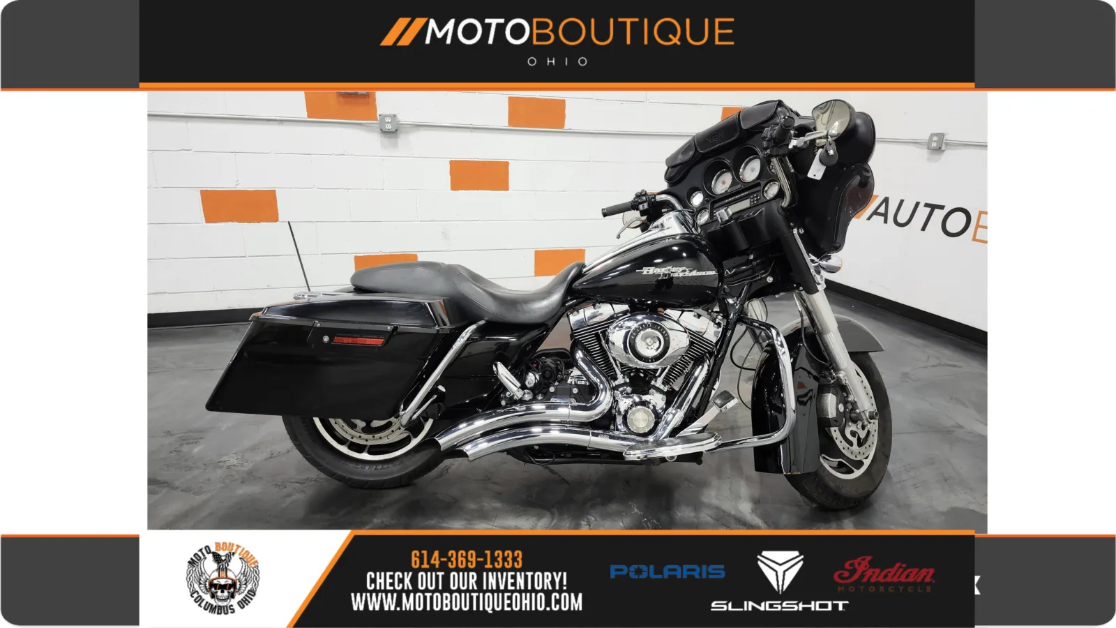 Black 2008 HARLEY DAVIDSON STREET GLIDE FLHX for sale in Columbus, OH