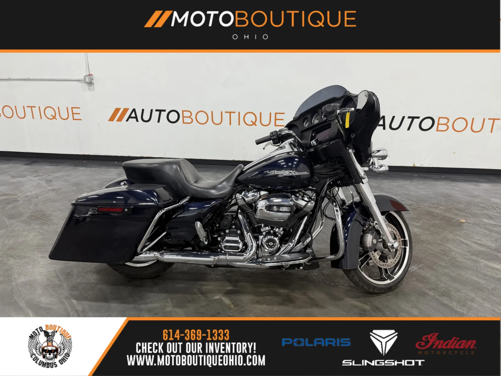 Black 2019 HARLEY DAVIDSON STREET GLIDE FLHX for sale in Columbus, OH