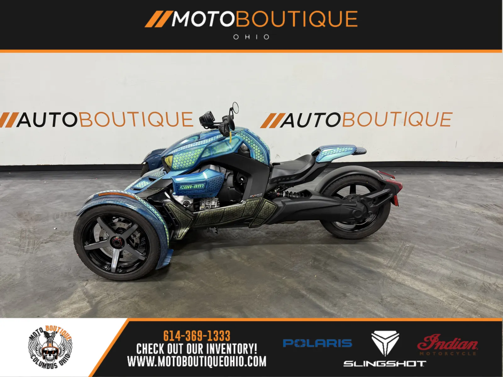 Blue 2022 CAN AM RYKER 900 SPORT 900 ACE for sale in Columbus, OH