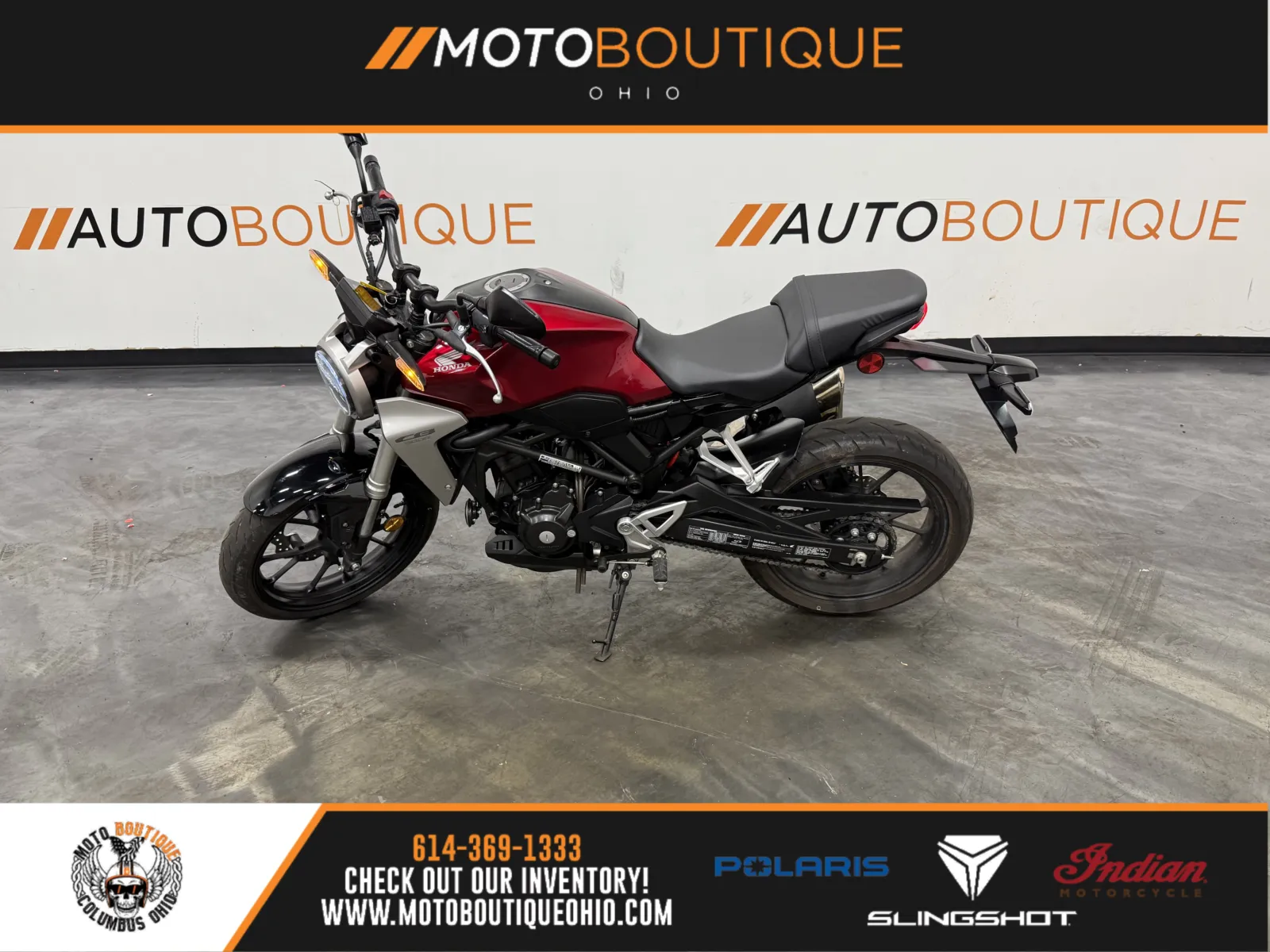 Black 2019 HONDA CBF 300 for sale in Columbus, OH