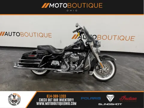 Black 2016 HARLEY DAVIDSON ROAD KING FLHR for sale in Columbus, OH