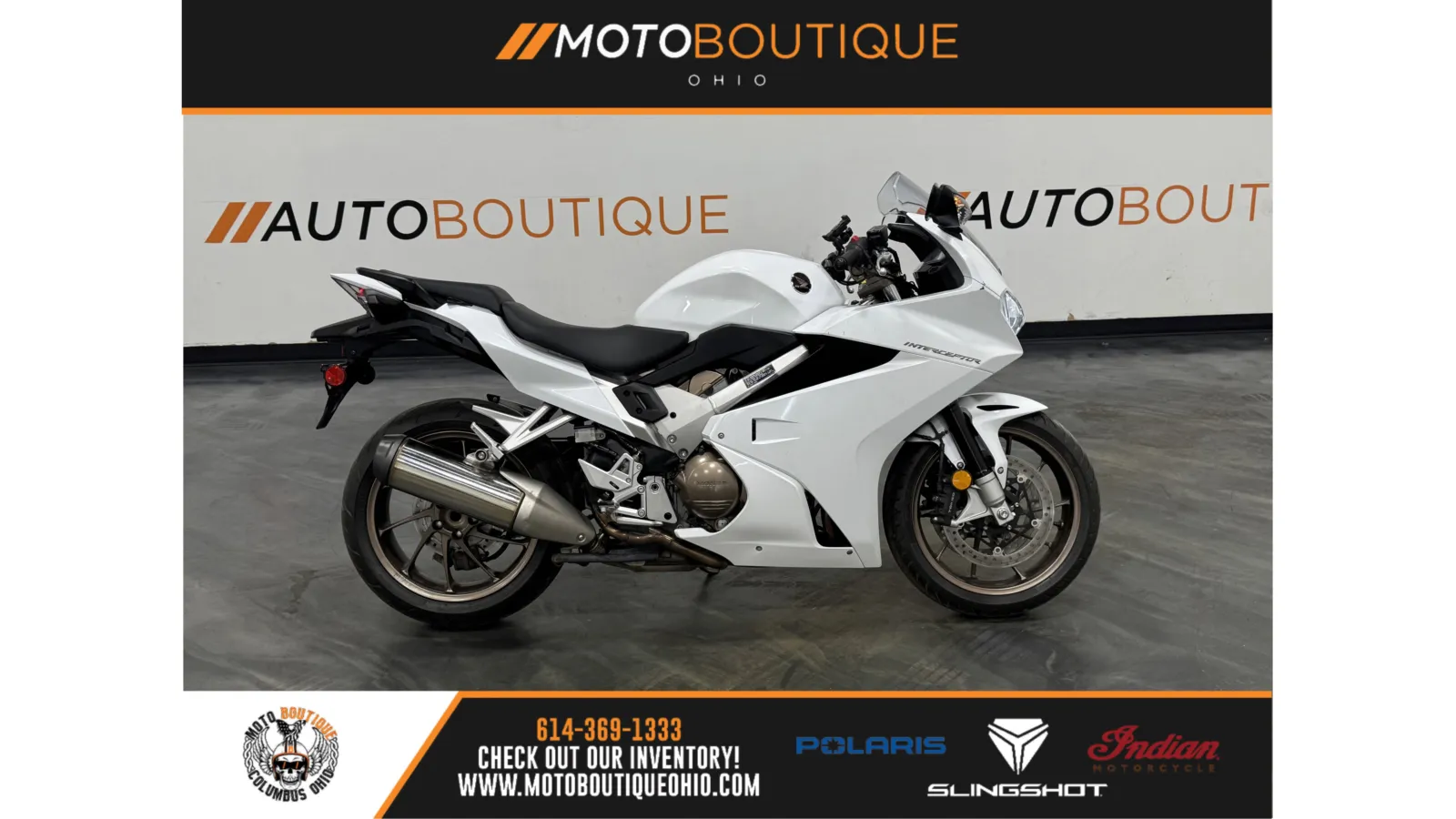 White 2014 HONDA INTERCEPTOR for sale in Columbus, OH