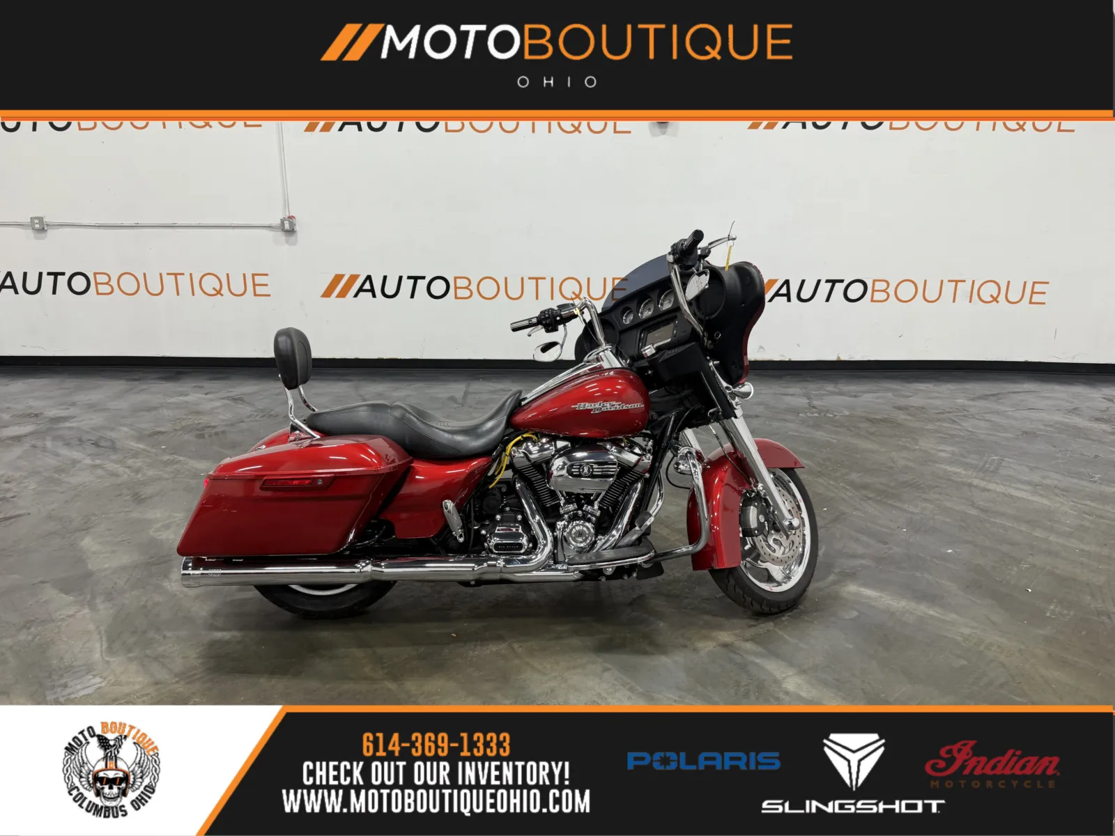 Red 2018 HARLEY DAVIDSON STREET GLIDE FLHX for sale in Columbus, OH