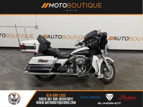 White 2008 HARLEY DAVIDSON ELECTRA GLIDE ANNIVERSARY FLHTCU for sale in Columbus, OH