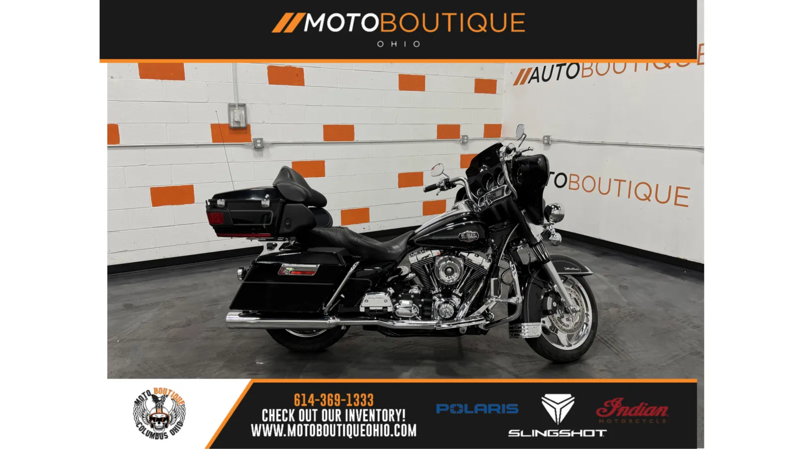Black 2008 HARLEY DAVIDSON ULTRA CLASSIC FLHTCU for sale in Columbus, OH