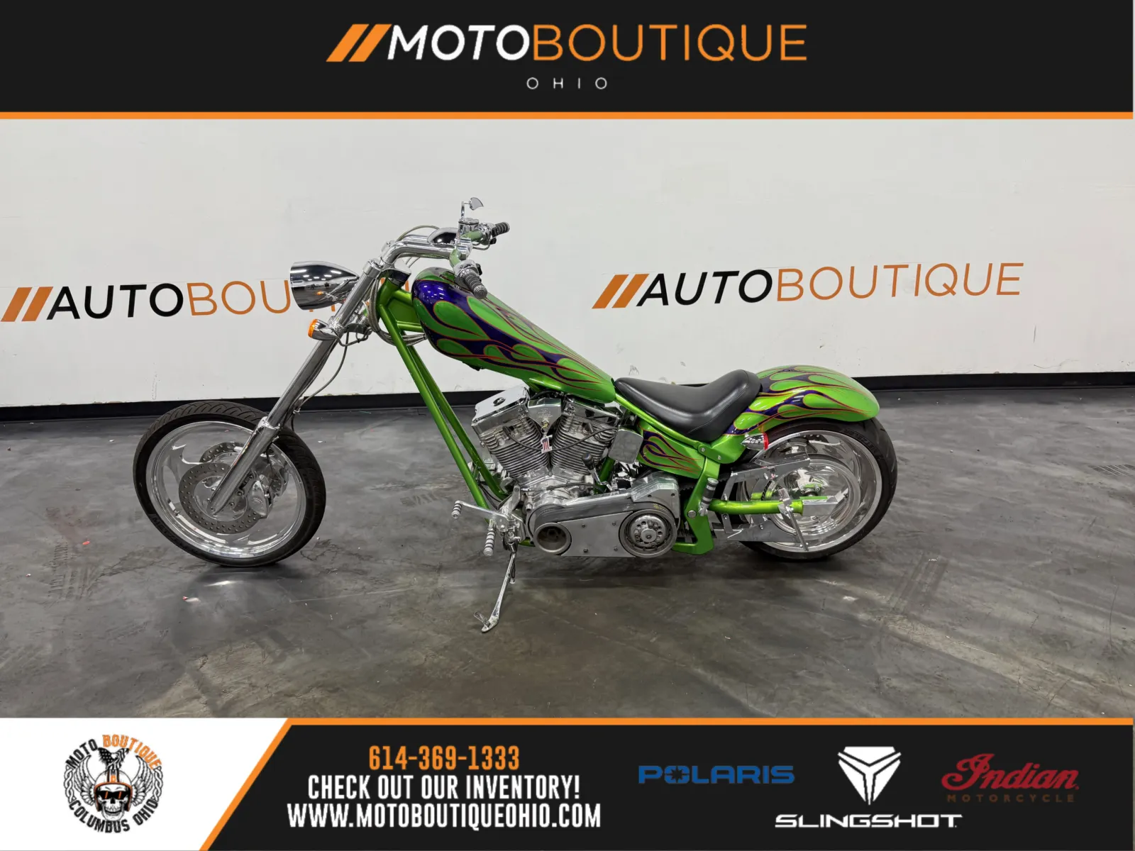 Green 2003 AMERICAN IRONHORSE TEXAS CHOPPER for sale in Columbus, OH