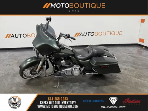 Green 2013 HARLEY DAVIDSON STREET GLIDE FLHX for sale in Columbus, OH