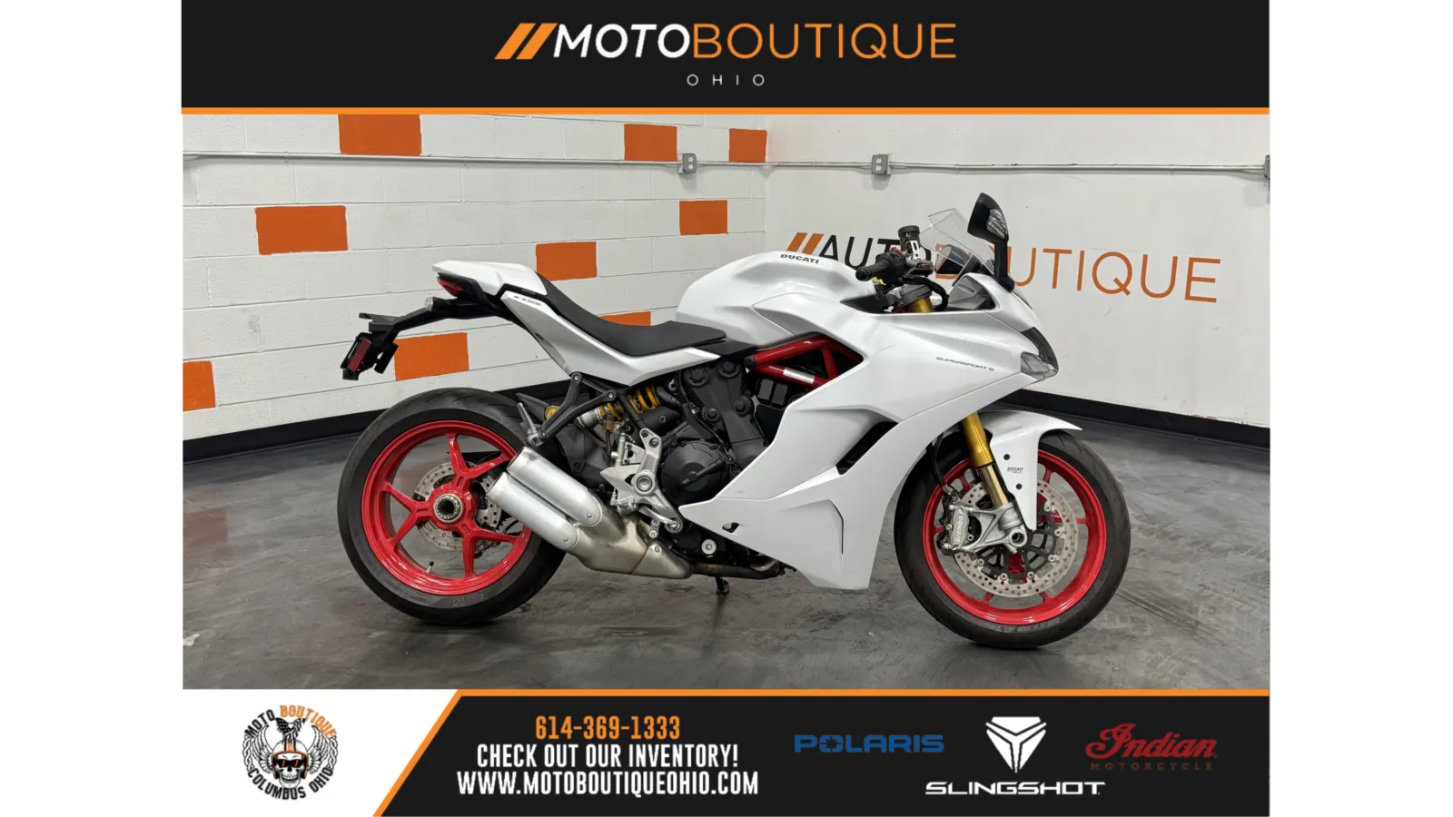 White 2020 DUCATI SUPERSPORT S for sale in Columbus, OH