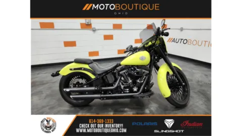 Yellow 2016 HARLEY DAVIDSON SOFTAIL SLIM S FLSS for sale in Columbus, OH