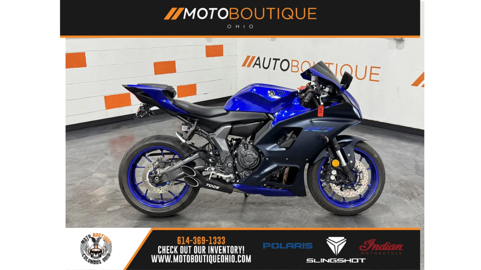 Blue 2023 YAMAHA R7 for sale in Columbus, OH