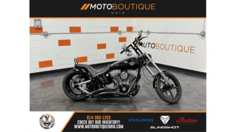 Black 2008 HARLEY DAVIDSON ROCKER SOFTAIL FXCW for sale in Columbus, OH