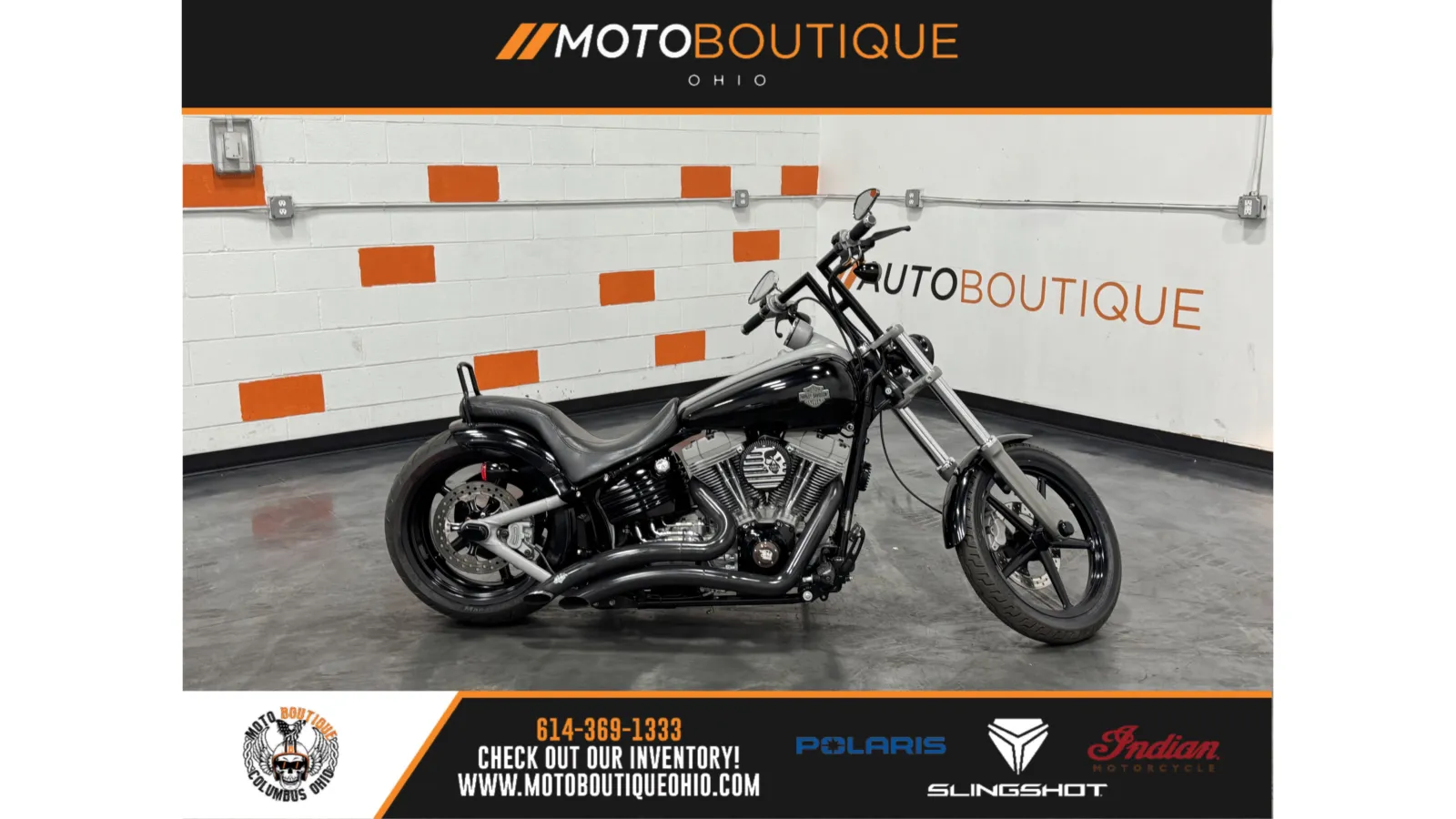 Black 2008 HARLEY DAVIDSON ROCKER SOFTAIL FXCW for sale in Columbus, OH