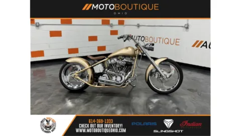 Gold 2004 CUSTOM SOFTAIL SELF ASSEMBLED for sale in Columbus, OH