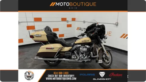 Beige 2014 HARLEY DAVIDSON ULTRA LIMITED FLHTK for sale in Columbus, OH
