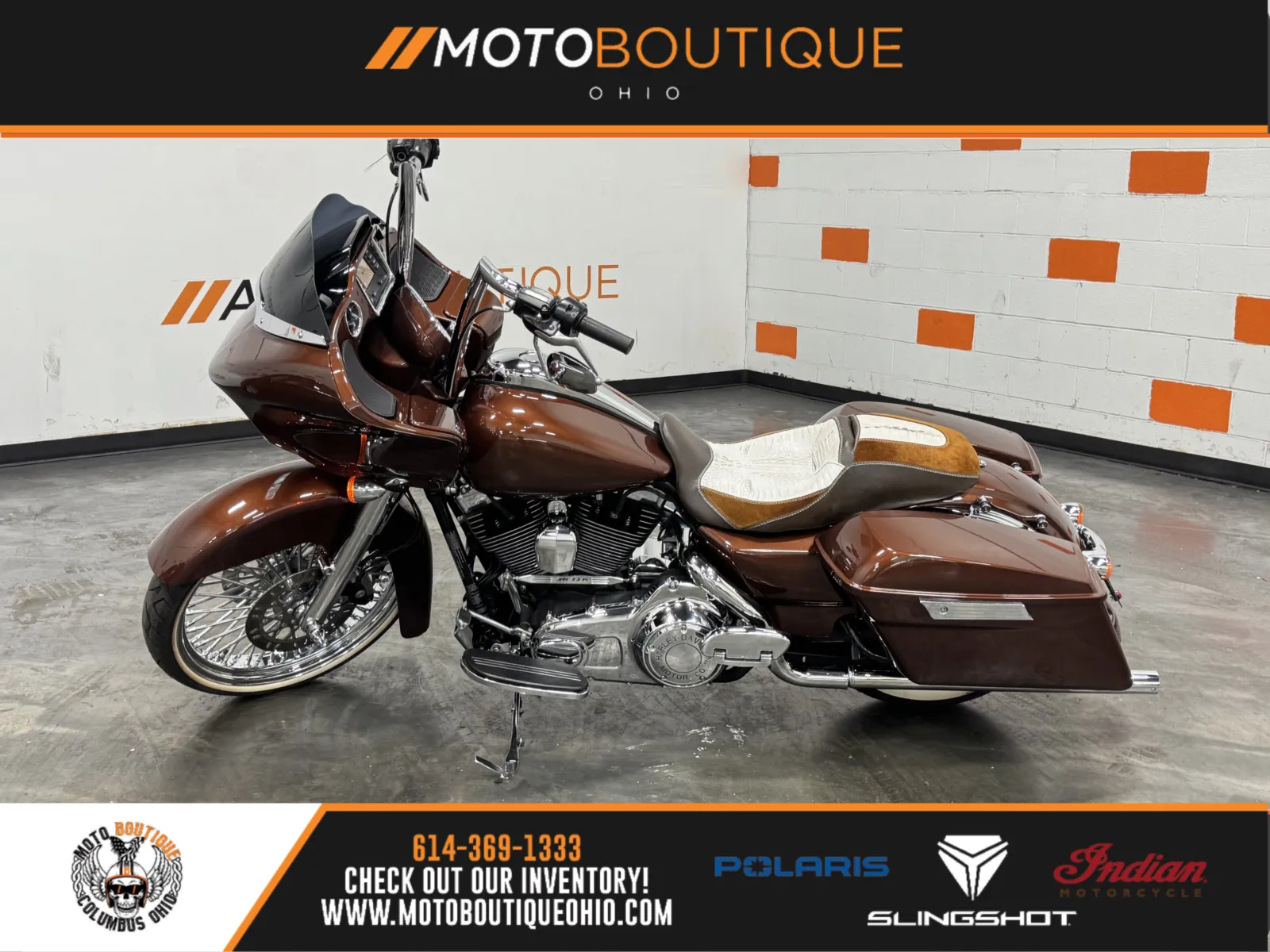 Brown 2015 HARLEY DAVIDSON ROAD GLIDE SPECIAL FLTRXS for sale in Columbus, OH