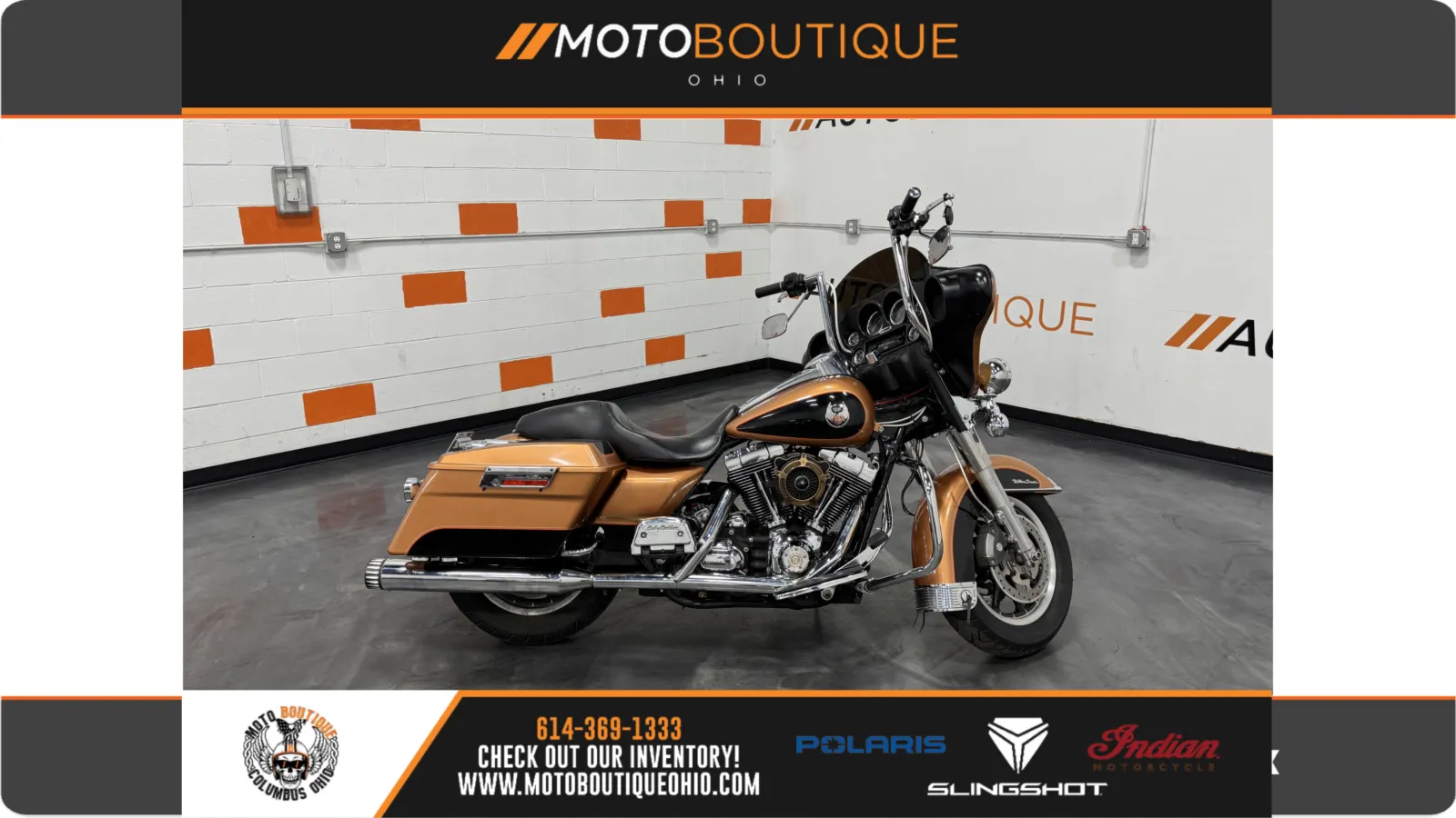 Orange 2008 HARLEY DAVIDSON ELECTRA GLIDE ULTRA CLASSIC FLHTCU for sale in Columbus, OH