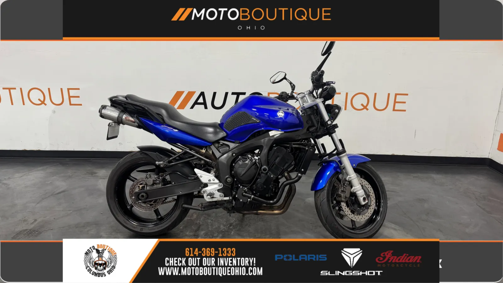 Blue 2006 YAMAHA FZ6 for sale in Columbus, OH