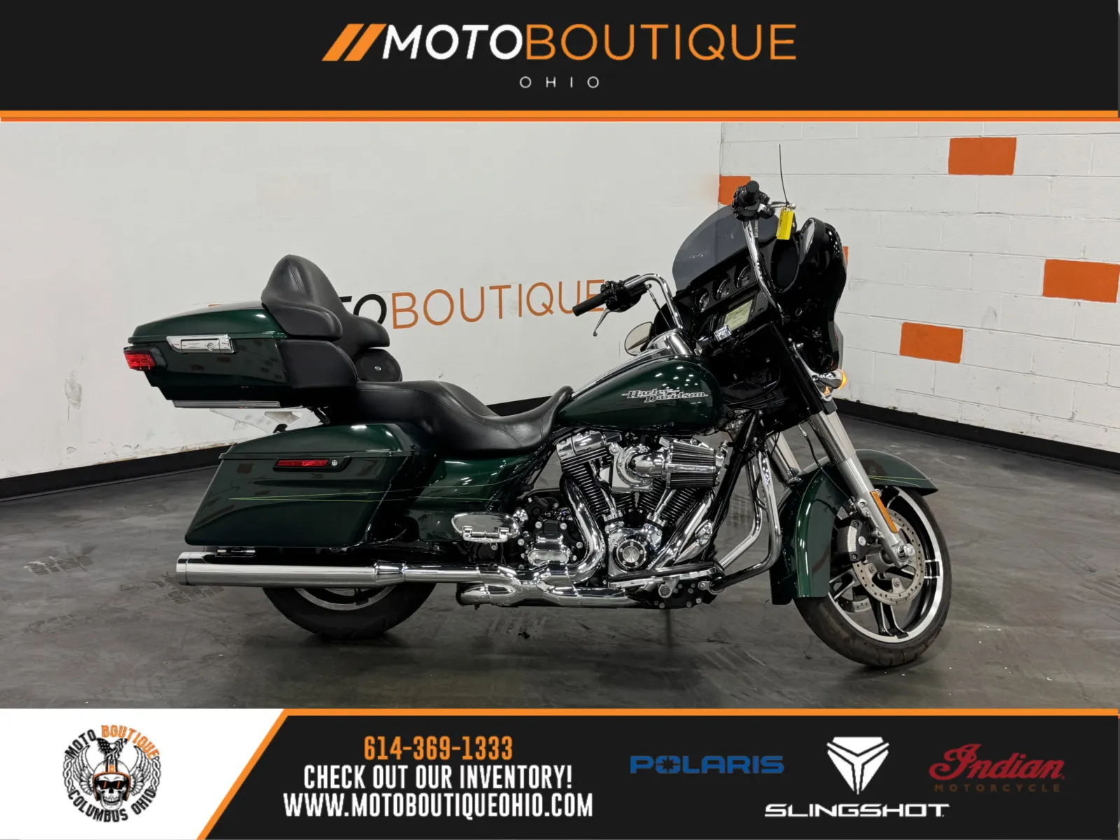 Green 2016 HARLEY DAVIDSON STREET GLIDE SPECIAL FLHXS for sale in Columbus, OH