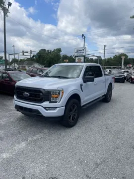 White 2021 FORD F-150 SUPERCREW for sale in Statesboro, GA