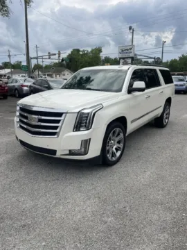 White 2015 CADILLAC ESCALADE ESV LUXURY for sale in Statesboro, GA