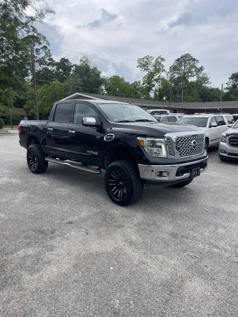 Black 2017 NISSAN TITAN SV for sale in Statesboro, GA
