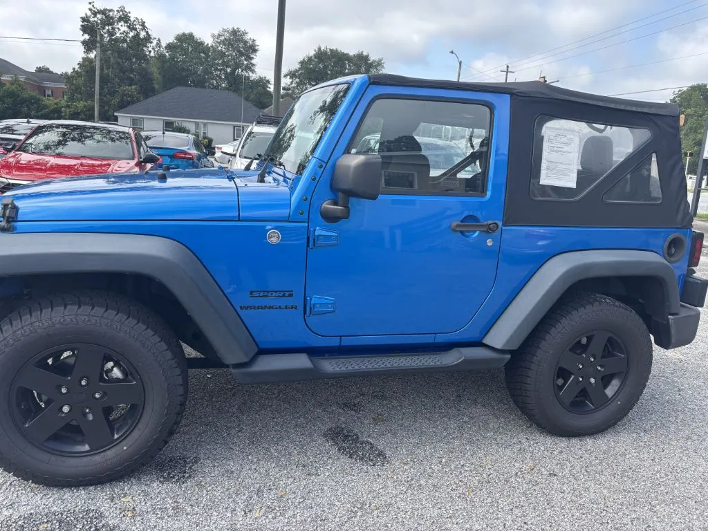 Blue 2015 JEEP WRANGLER SPORT for sale in Statesboro, GA