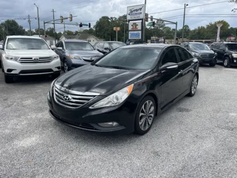 Black 2014 HYUNDAI SONATA SE for sale in Statesboro, GA