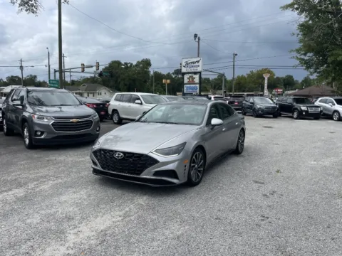 Silver 2021 HYUNDAI SONATA LIMITED for sale in Statesboro, GA
