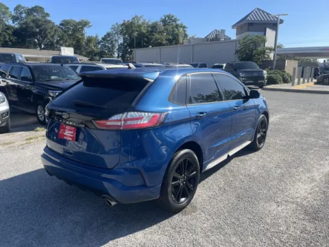 Blue 2021 FORD EDGE SEL for sale in Statesboro, GA