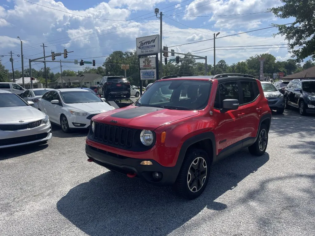 Red 2017 Jeep Renegade Trailhawk for sale in Statesboro, GA