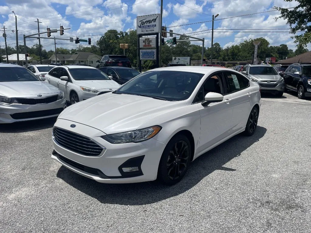 White 2019 Ford Fusion SE for sale in Statesboro, GA