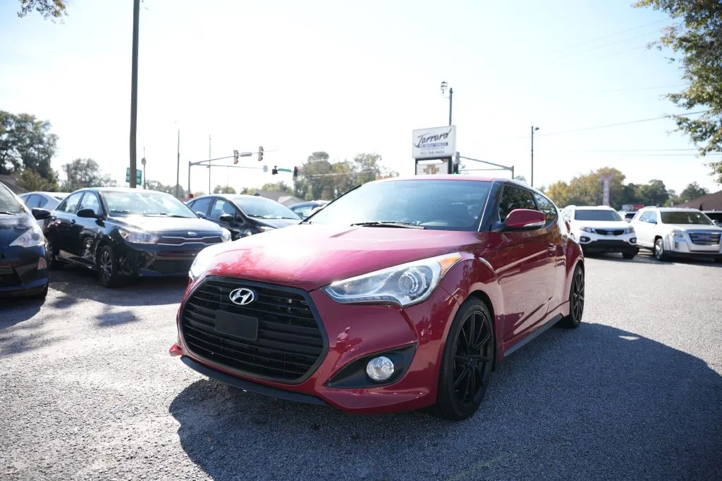 Red 2013 Hyundai Veloster Turbo w/Black Int for sale in Statesboro, GA