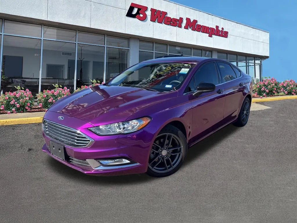 Black 2018 Ford Fusion SE for sale in West Memphis, AR
