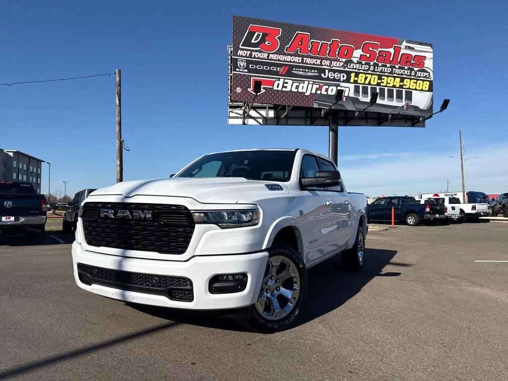 White 2026 Ram 1500 Big Horn/Lone Star for sale in West Memphis, AR