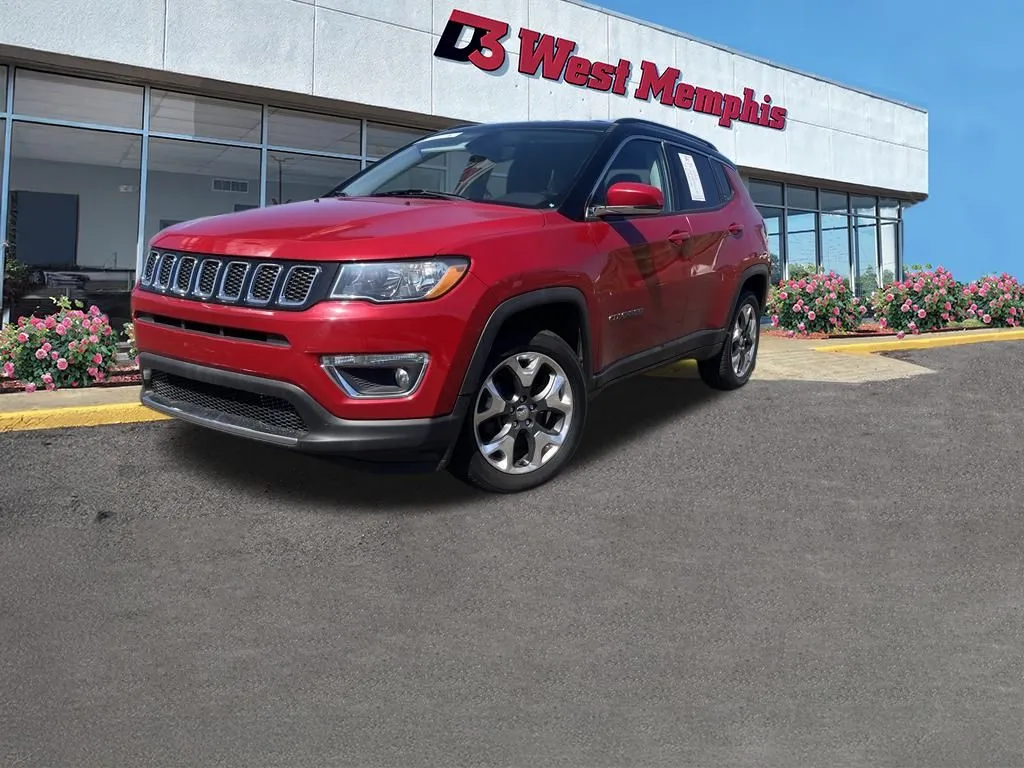 Red 2019 Jeep Compass Limited for sale in West Memphis, AR