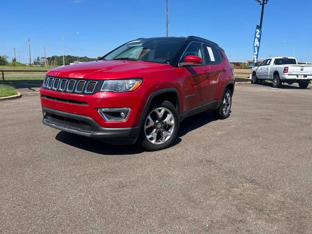 Red 2019 Jeep Compass Limited for sale in West Memphis, AR