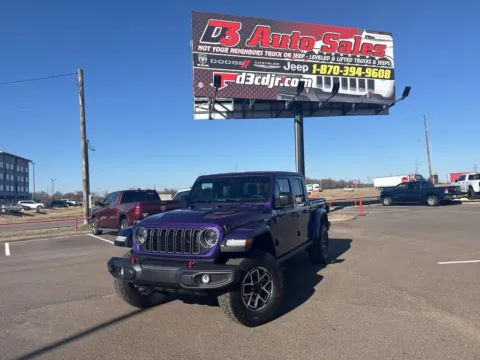 Photos of 2026 Jeep Gladiator Rubicon for sale in West Memphis, AR at D3 Chrysler Dodge Jeep Ram