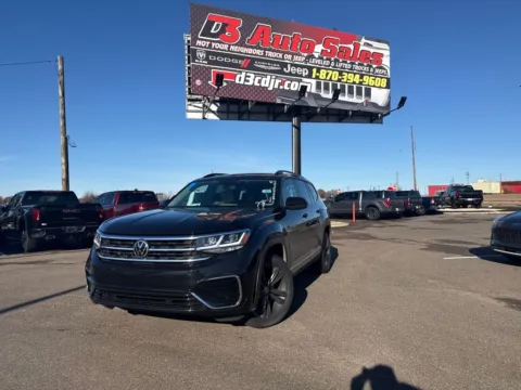 Photos of 2021 Volkswagen Atlas 3.6L V6 SE w/Technology R-Line for sale in West Memphis, AR at D3 Chrysler Dodge Jeep Ram