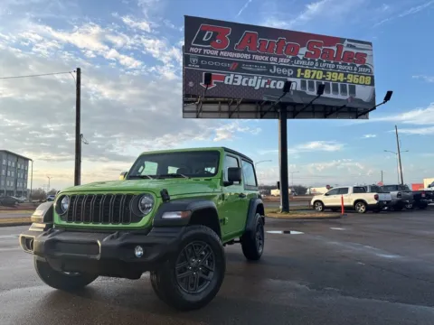 Another view of 2026 Jeep Wrangler Sport for sale in West Memphis, AR at D3 Chrysler Dodge Jeep Ram