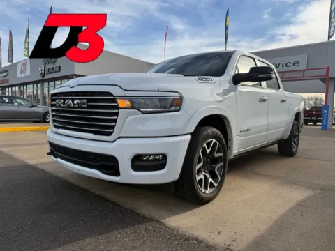 White 2025 Ram 1500 Laramie for sale in West Memphis, AR