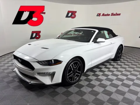 White 2022 Ford Mustang EcoBoost Premium for sale in West Memphis, AR