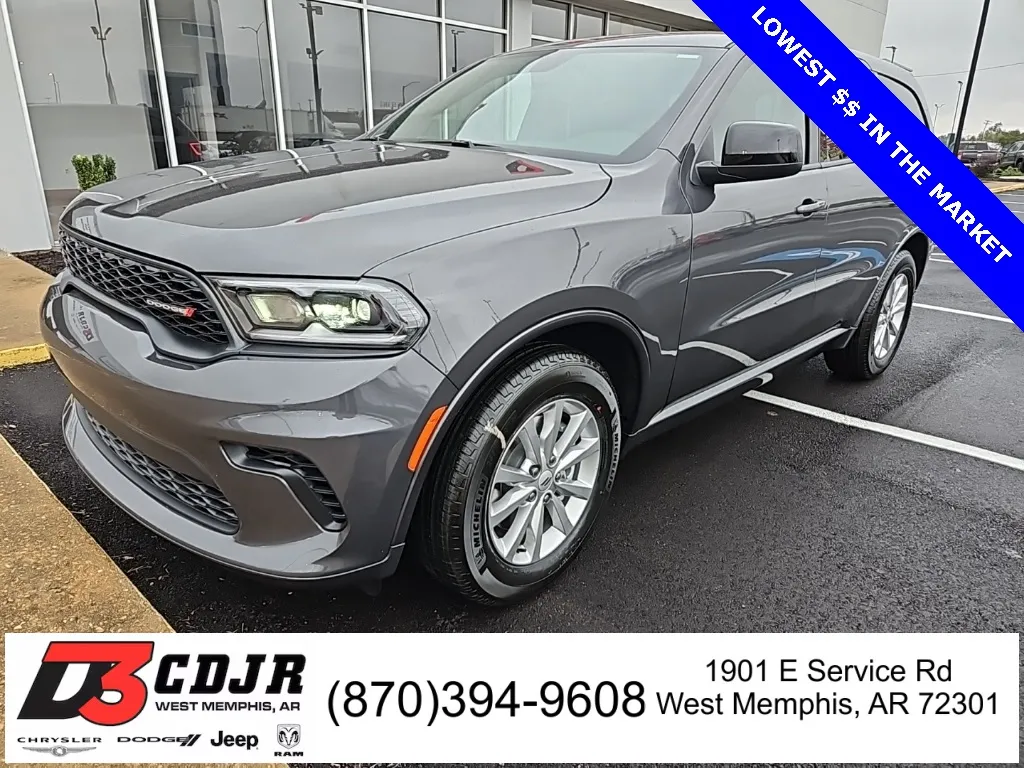 Gray 2025 Dodge Durango GT for sale in West Memphis, AR