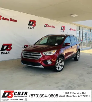 Red 2018 Ford Escape Titanium for sale in West Memphis, AR