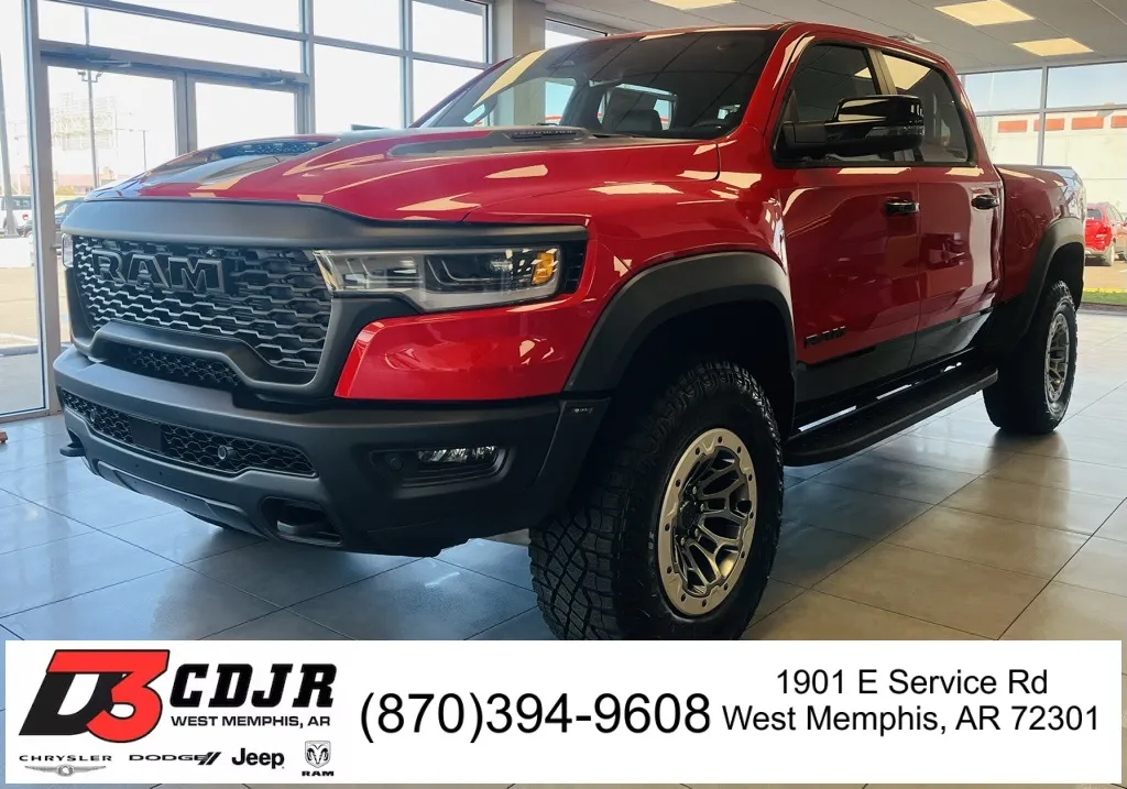 Red 2025 Ram 1500 RHO for sale in West Memphis, AR